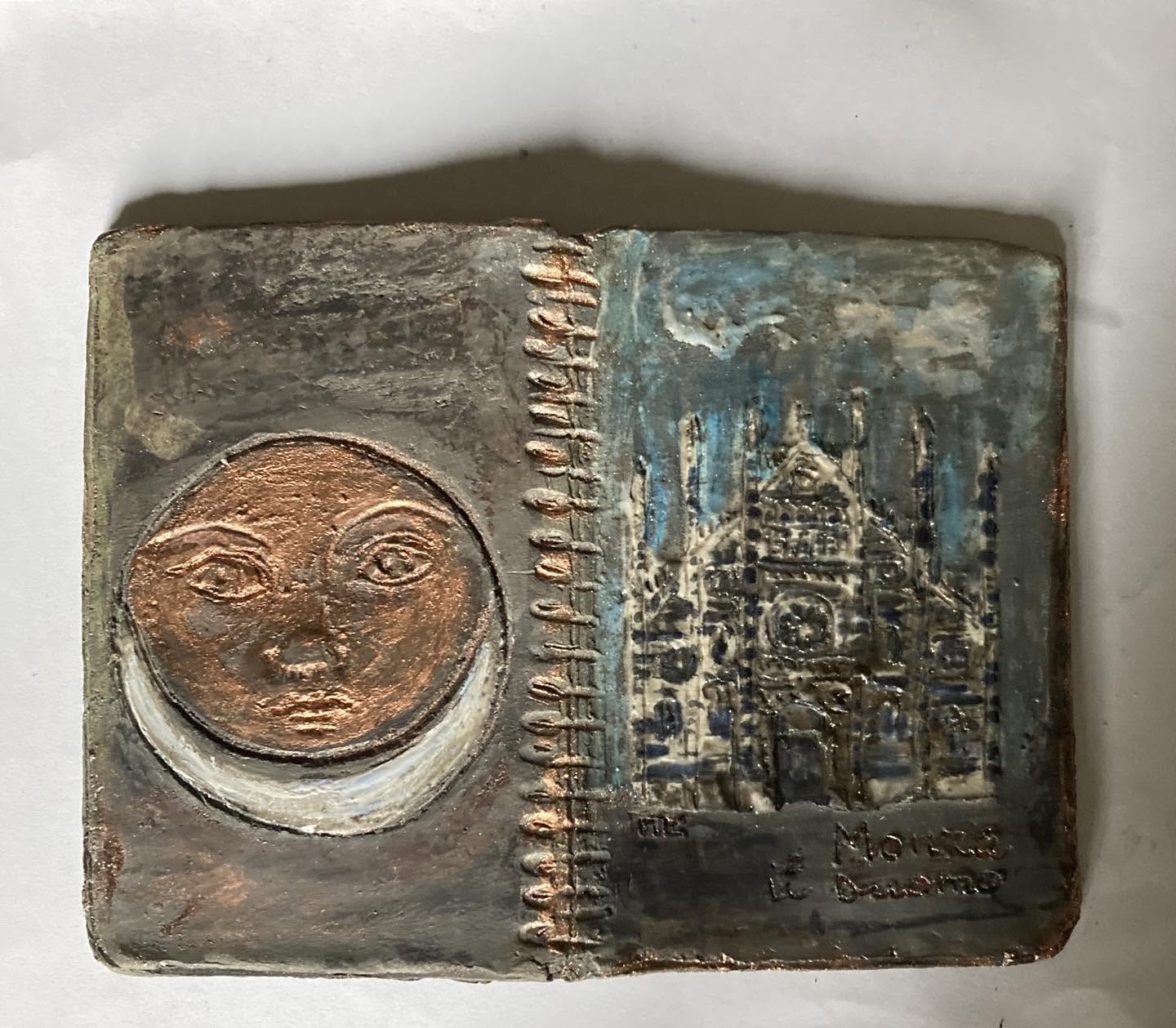 Libro d'artista Raku